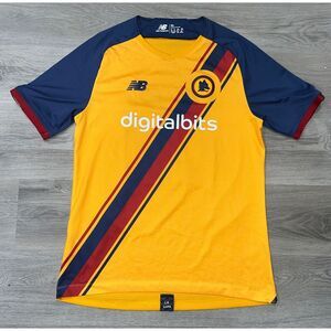 NB New Balance AS Roma 3rd Alternate Jersey Yellow MT130222 Men's XL #22